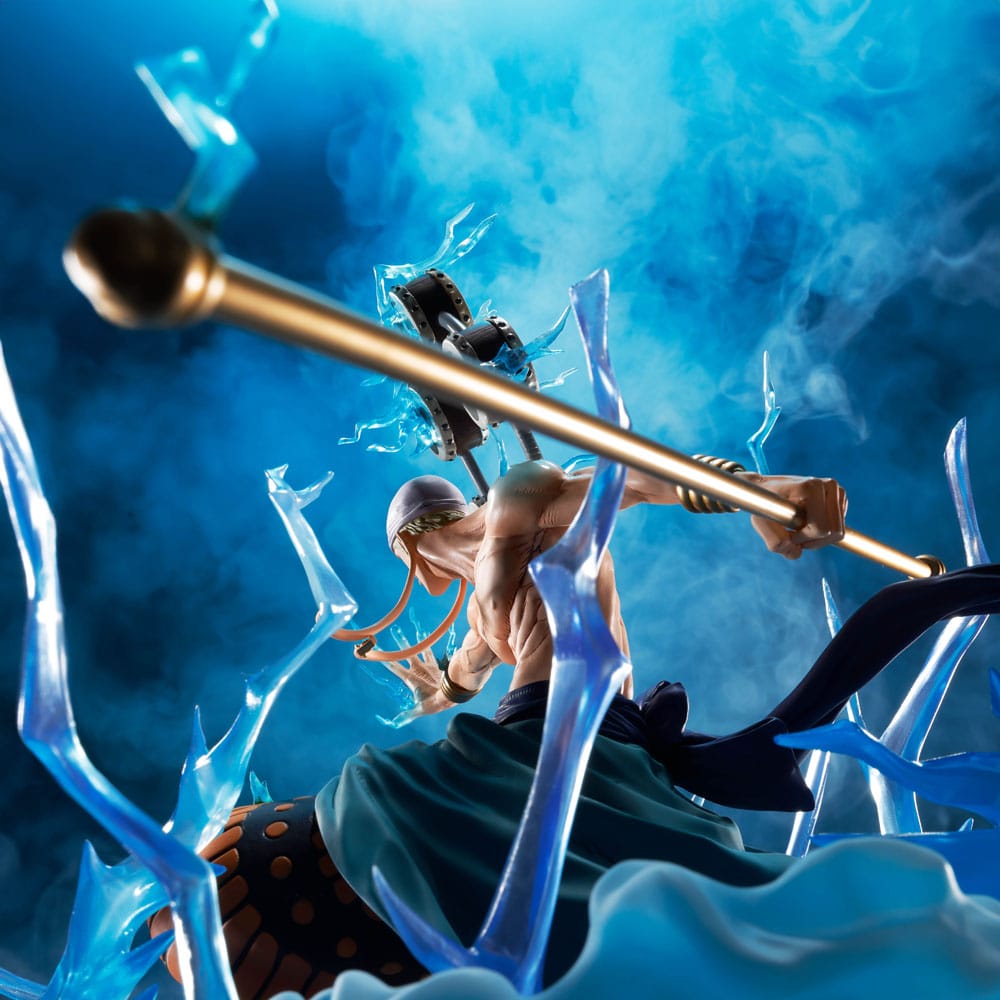 One Piece: Enel – FiguartsZERO Extra Battle PVC Statue -Sixty Million Volt Lightning Dragon– 32cm