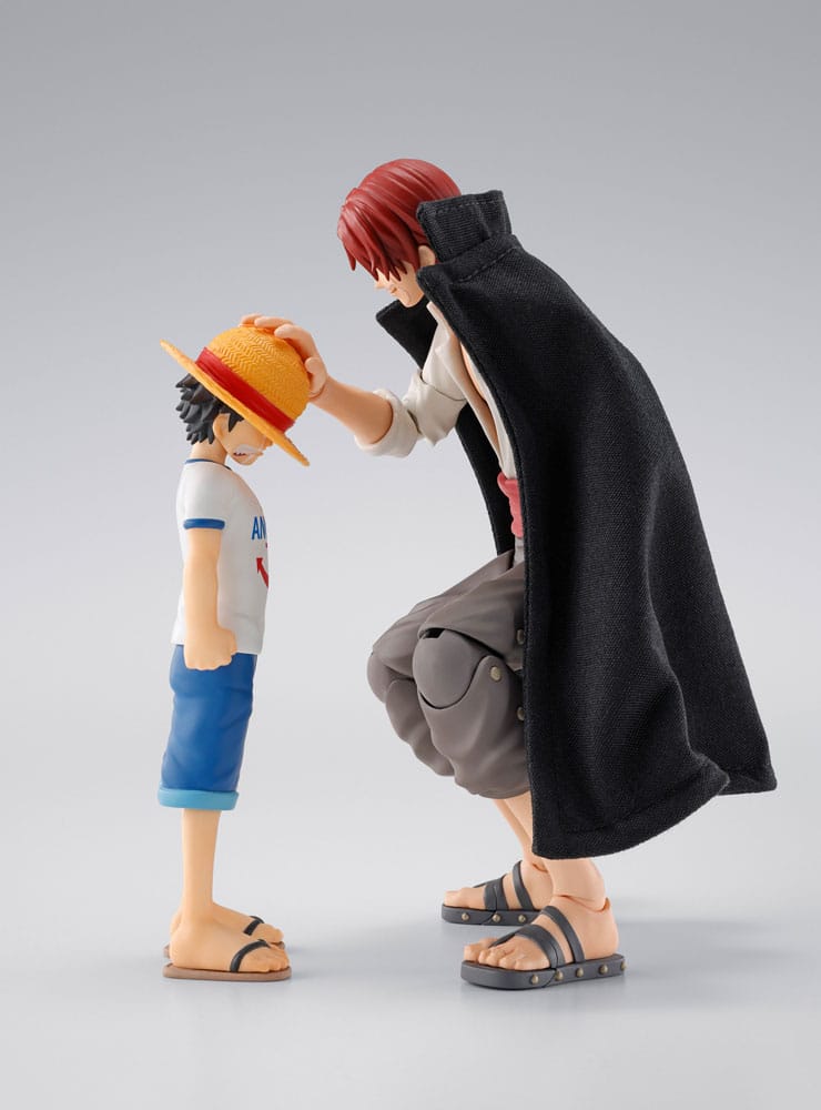 One Piece: S.H.Figuarts - Actionfiguren 2er-Pack - Shanks & Monkey D. Luffy - Childhood Ver.