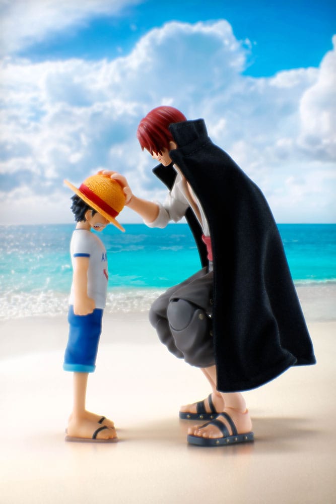 One Piece: S.H.Figuarts - Actionfiguren 2er-Pack - Shanks & Monkey D. Luffy - Childhood Ver.