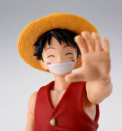 One Piece: S.H.Figuarts - Actionfiguren 2er-Pack - Shanks & Monkey D. Luffy - Childhood Ver.