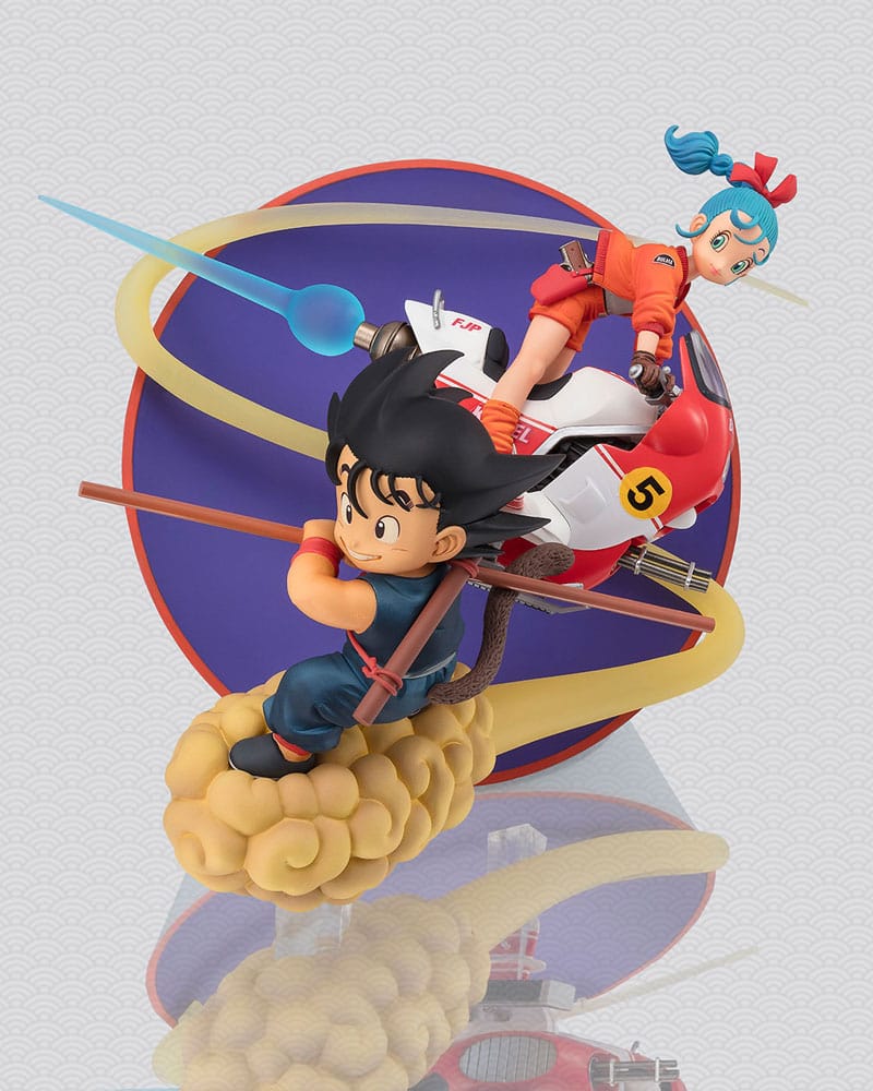 Dragon Ball: Son Goku & Bulma – Figuarts ZERO – PVC Statue – 18 cm