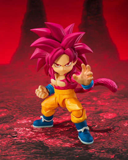Dragon Ball: Super Saiyan Level 4 Son Goku - Daima S.H.Figuarts - Actionfigur - 8 cm