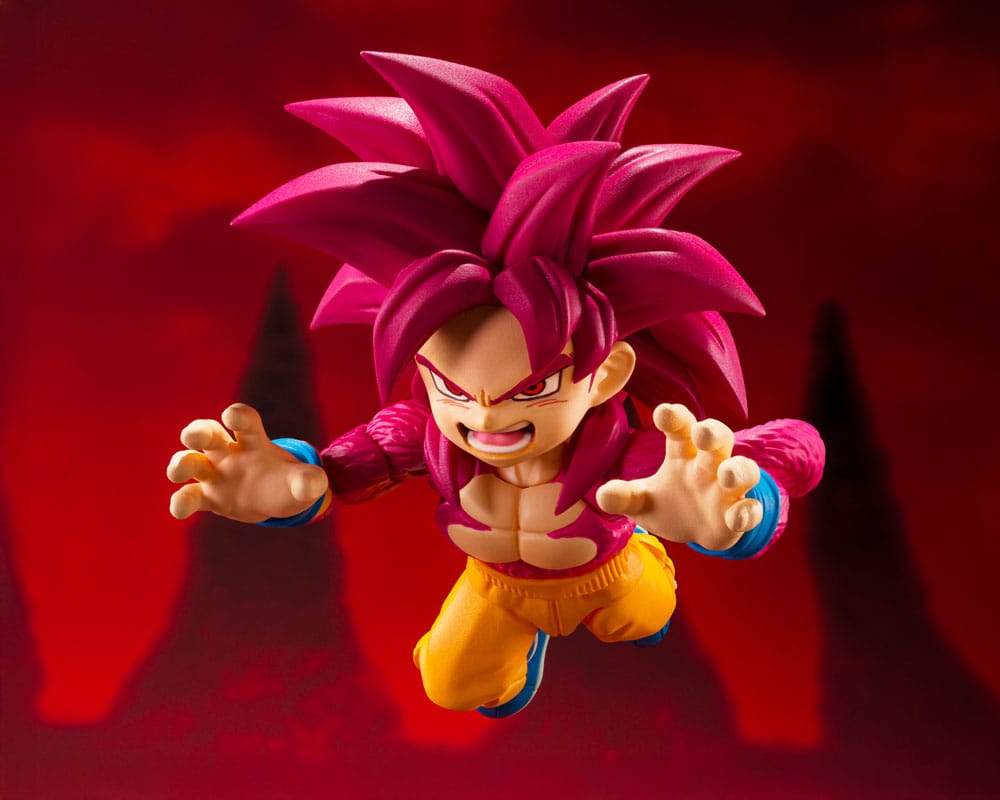 Dragon Ball: Super Saiyan Level 4 Son Goku - Daima S.H.Figuarts - Actionfigur - 8 cm