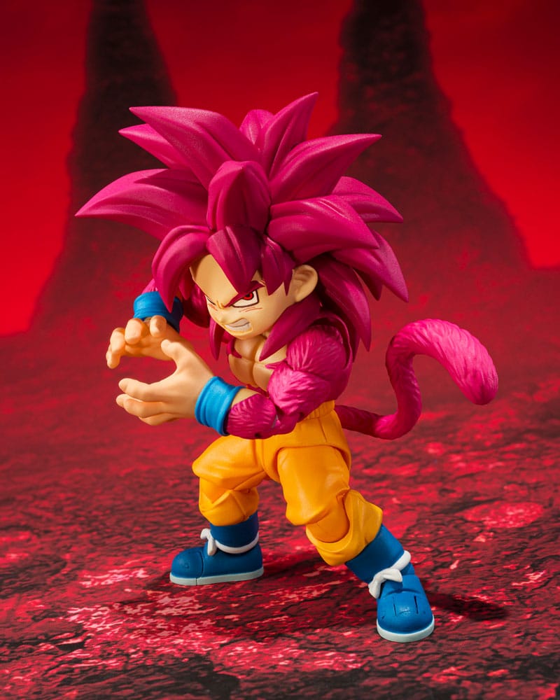 Dragon Ball: Super Saiyan Level 4 Son Goku - Daima S.H.Figuarts - Actionfigur - 8 cm
