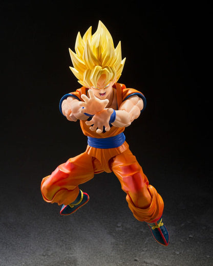 Dragon Ball Z: Super Saiyan Son Goku – S.H.Figuarts Actionfigur – The Games Begin Ver. – 15 cm