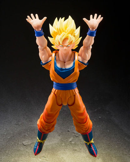 Dragon Ball Z: Super Saiyan Son Goku – S.H.Figuarts Actionfigur – The Games Begin Ver. – 15 cm