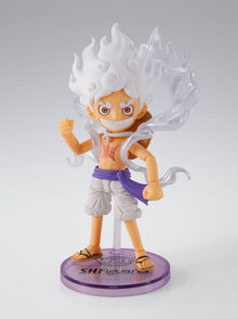 One Piece: Monkey D. Luffy – Gear 5 – World Collectable x S.H.Figuarts – 8 cm