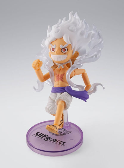 One Piece: Monkey D. Luffy – Gear 5 – World Collectable x S.H.Figuarts – 8 cm