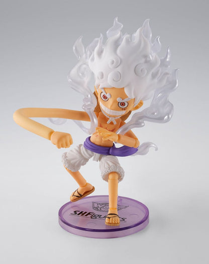 One Piece: Monkey D. Luffy – Gear 5 – World Collectable x S.H.Figuarts – 8 cm