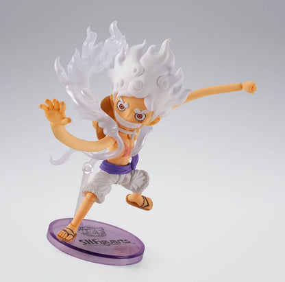 One Piece: Monkey D. Luffy – Gear 5 – World Collectable x S.H.Figuarts – 8 cm