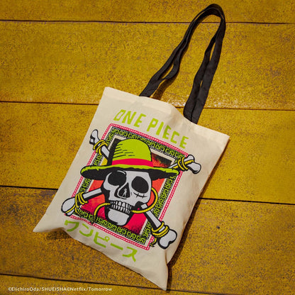 One Piece: Tragetasche – One Piece Logo – Baumwolle