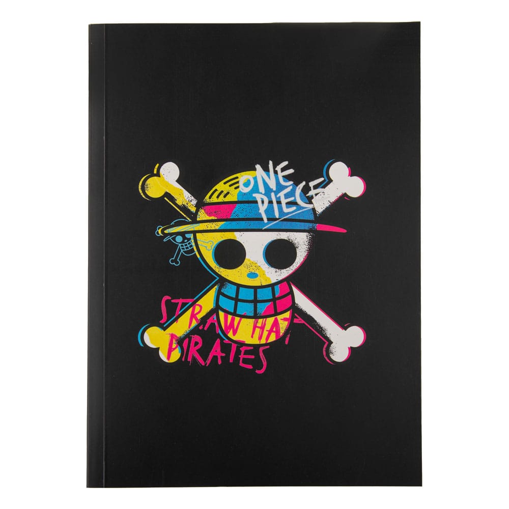 One Piece: Notizbuch – Strohhut-Piraten-Logo – A5