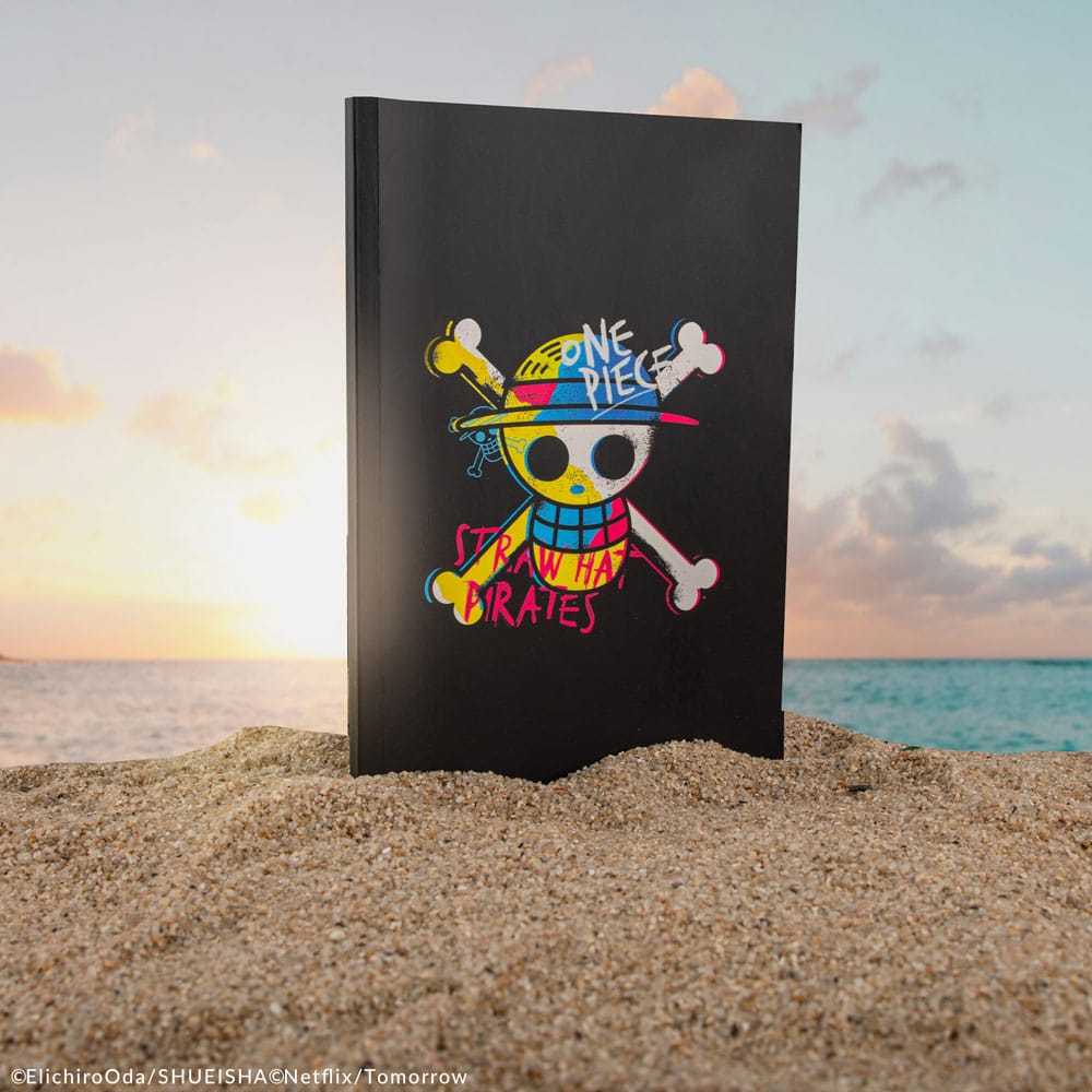 One Piece: Notizbuch – Strohhut-Piraten-Logo – A5