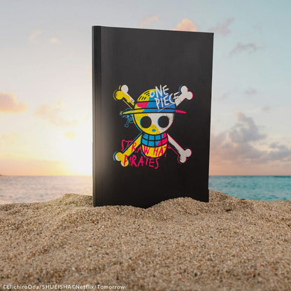 One Piece: Notizbuch – Strohhut-Piraten-Logo – A5