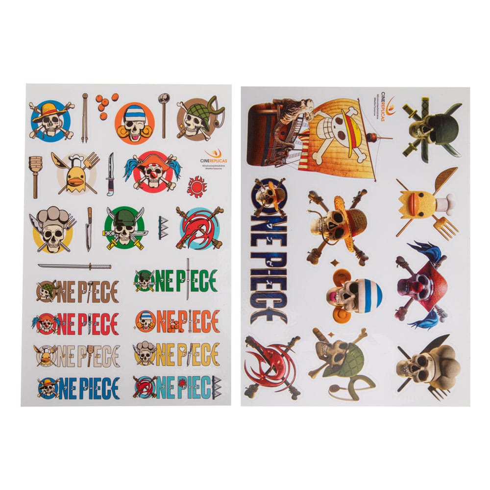 One Piece: Stickerpack – Icons & Logos – 50-teilig