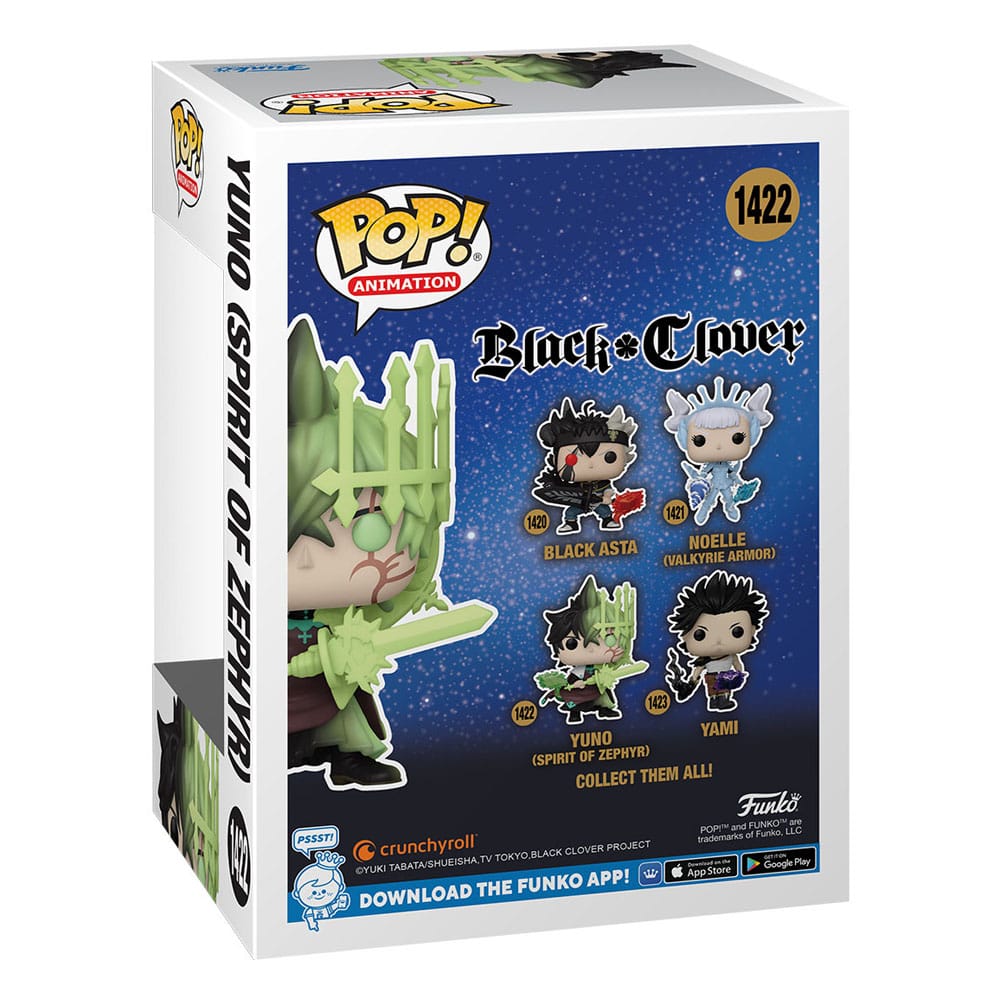 Black Clover: Yuno (Zephyr) – POP! Animation – 9 cm