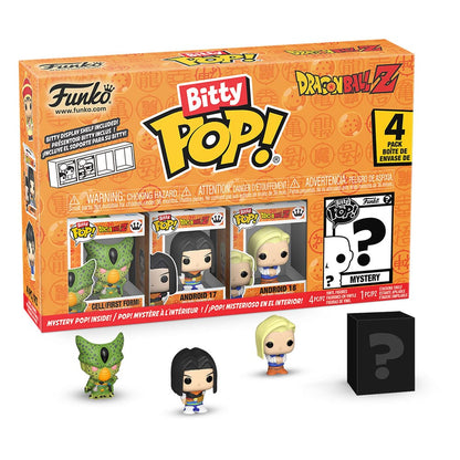 Dragon Ball: Bitty Pop! – Vinyl Figuren – Series 2 – 2,5 cm – 4er-Pack