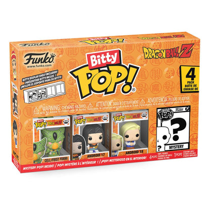 Dragon Ball: Bitty Pop! – Vinyl Figuren – Series 2 – 2,5 cm – 4er-Pack