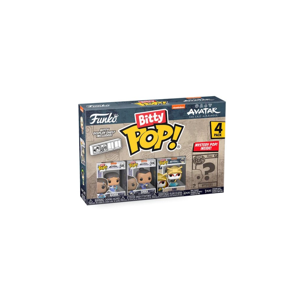 Avatar – Der Herr der Elemente: Bitty POP! – 4er-Pack – Katara – 2,5 cm