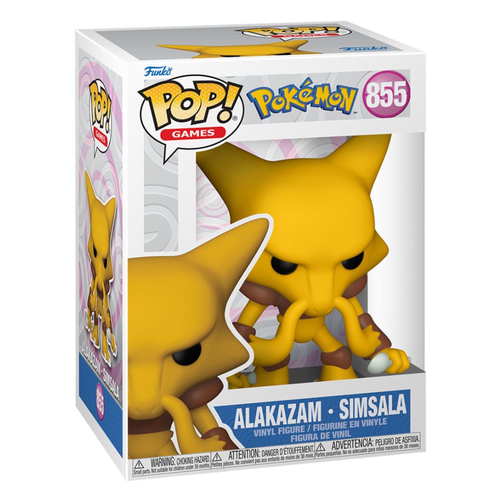 Pokémon: Figur – Alakazam – POP! (EMEA)