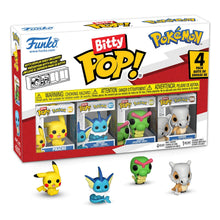 Pokémon: Bitty POP! – Vinyl Figuren – 4er-Pack – Series 1 – 2 cm