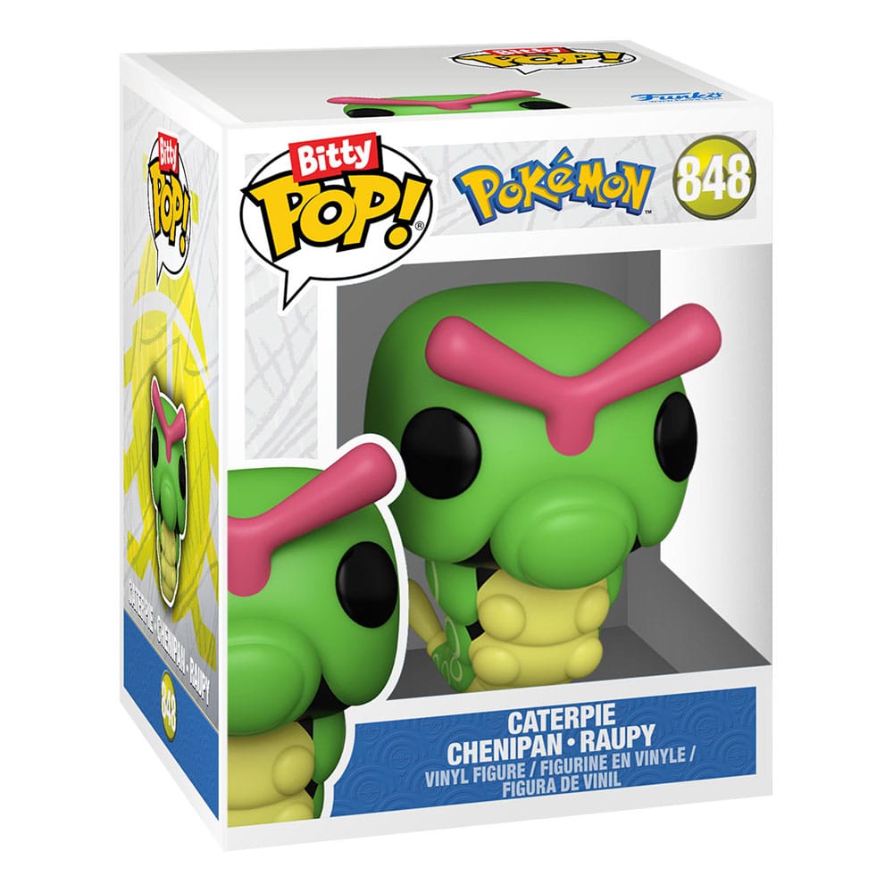 Pokémon: Bitty POP! – Vinyl Figuren – 4er-Pack – Series 1 – 2 cm