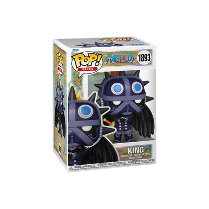 One Piece: POP! Plus Animation – Vinyl Figur – King – 9 cm