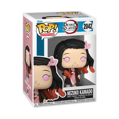 Demon Slayer: POP! Animation Vinyl Figur – Nezuko (Human) – 9 cm