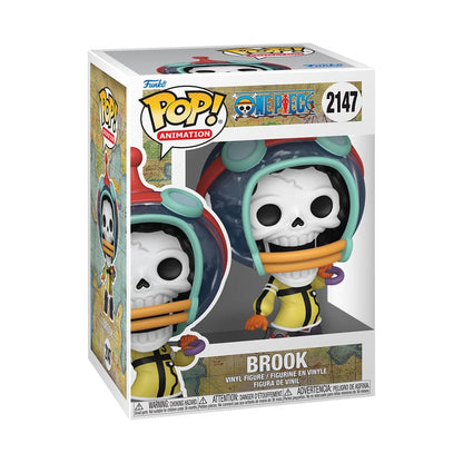 One Piece: POP! Animation – Vinyl Figur – Brook (Egghead) – 9 cm