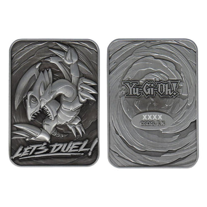 Yu-Gi-Oh!: Replik – Blue-Eyes Toon Dragon – Limited Edition – Metallkarte – 7,5 × 5 cm