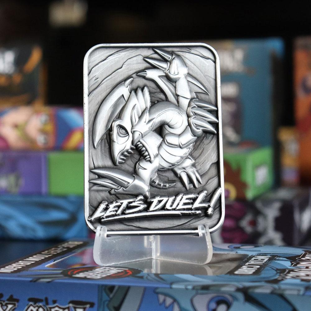 Yu-Gi-Oh!: Replik – Blue-Eyes Toon Dragon – Limited Edition – Metallkarte – 7,5 × 5 cm
