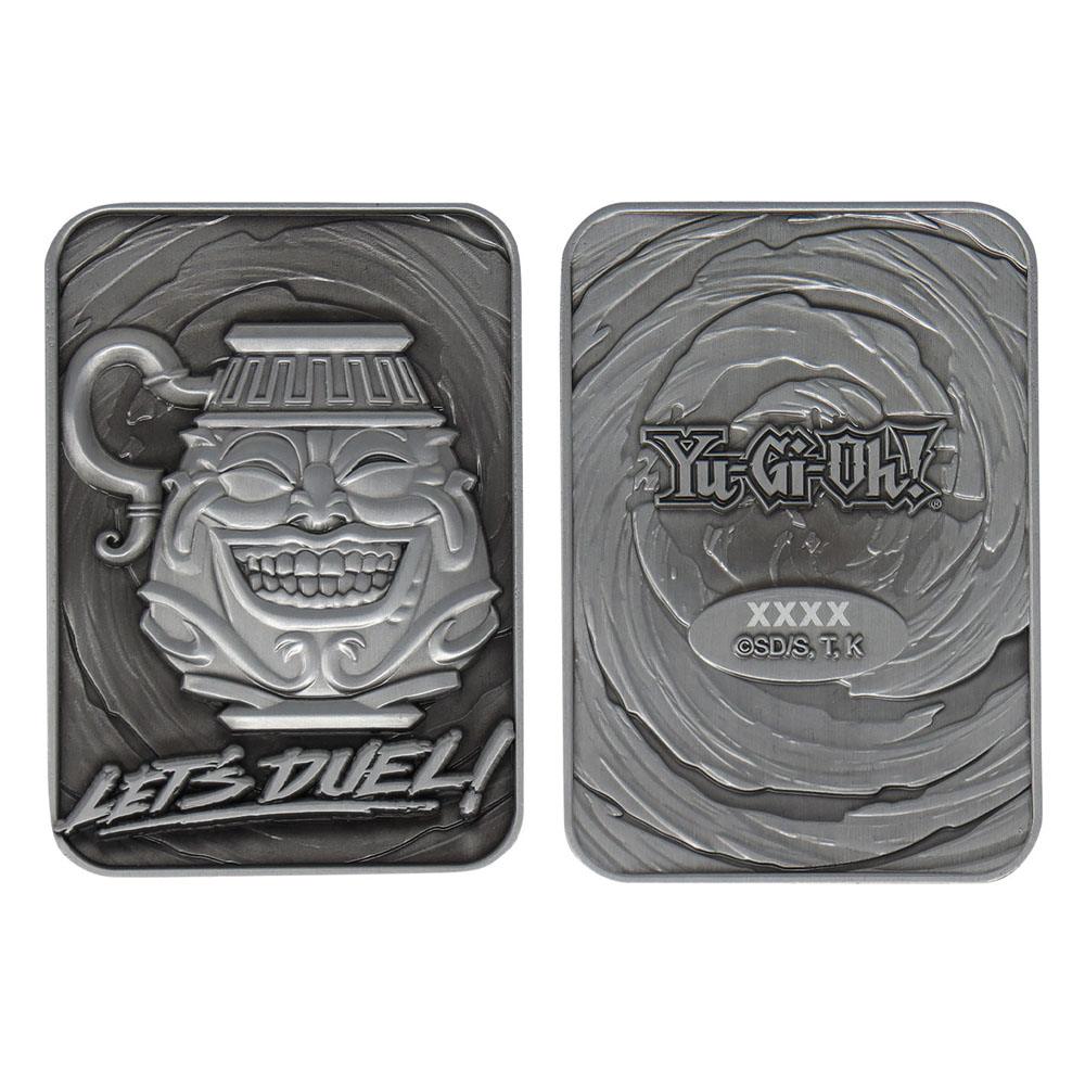 Yu-Gi-Oh!: Replik – Pot of Greed – Limited Edition – Metallkarte – 7,5 × 5 cm