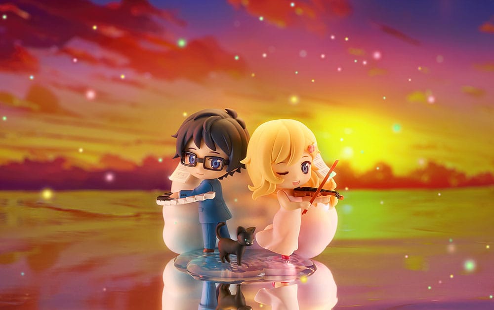 Your Lie in April: Minifiguren – Kaori Miyazono & Kosei Arima – 2er-Pack – 9 cm