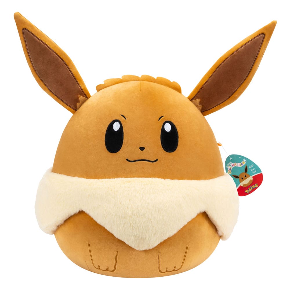 Pokémon: Plüsch – Evoli – Squishmallows – 35 cm