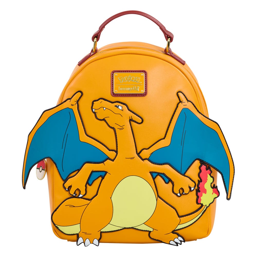 Pokémon: Rucksack – Glurak – Loungefly – Mini – ca. 25 cm