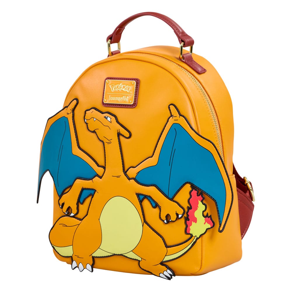 Pokémon: Rucksack – Glurak – Loungefly – Mini – ca. 25 cm