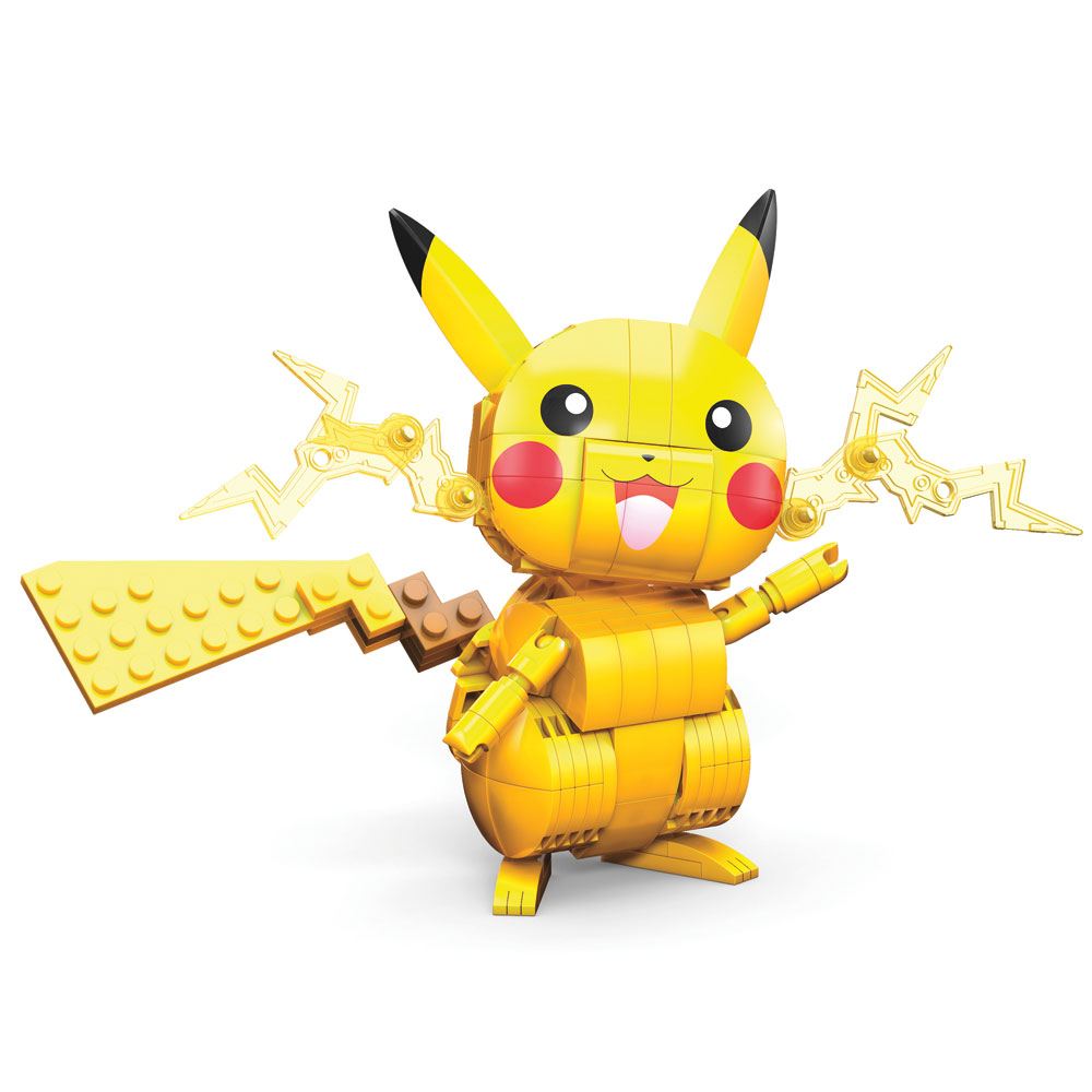 Pokémon: Bauset - Pikachu - Mega Construx Wonder Builders - 10cm