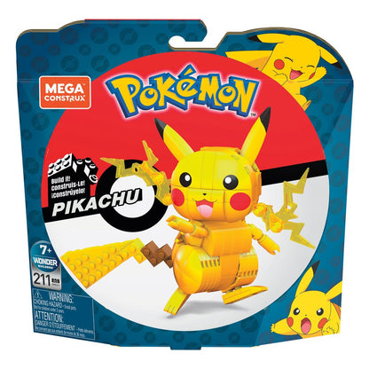 Pokémon: Bauset - Pikachu - Mega Construx Wonder Builders - 10cm