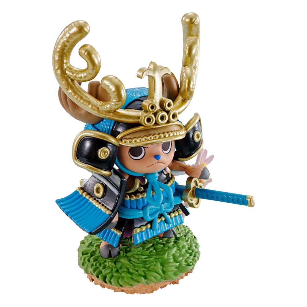 One Piece: Blindbox - Mini-Statue – Petitrama Logbox Re:Birth Wanokuni Vol. 2 – Set – 9 cm
