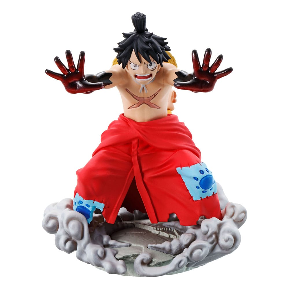 One Piece: Blindbox - Mini-Statue – Petitrama Logbox Re:Birth Wanokuni Vol. 2 – Set – 9 cm