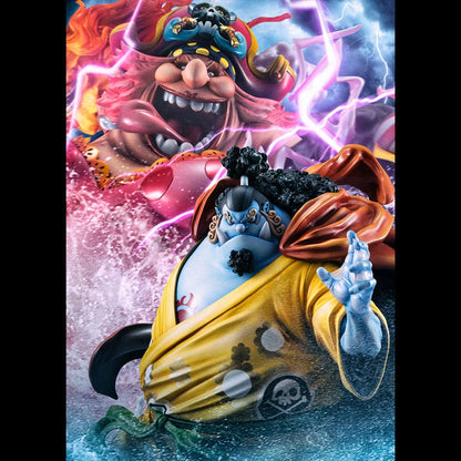 One Piece: Jinbe – Portrait Of Pirates SA-MAXIMUM – Knight of the Sea – PVC Statue – Limited Reprint – 25 cm