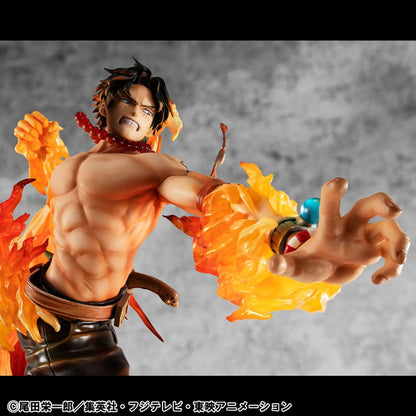 One Piece: Portgas D. Ace – 15th Anniversary Super Limited Reprint Ver. – P.O.P NEO-Maximum – 23 cm
