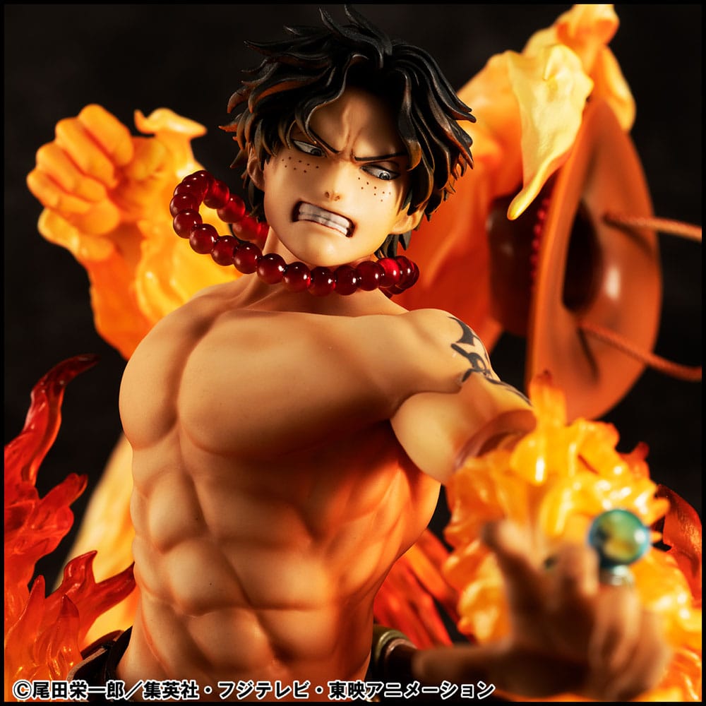 One Piece: Portgas D. Ace – 15th Anniversary Super Limited Reprint Ver. – P.O.P NEO-Maximum – 23 cm
