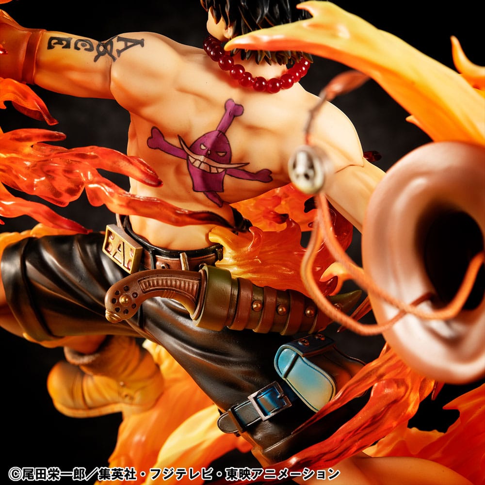 One Piece: Portgas D. Ace – 15th Anniversary Super Limited Reprint Ver. – P.O.P NEO-Maximum – 23 cm