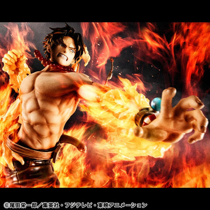 One Piece: Portgas D. Ace – 15th Anniversary Super Limited Reprint Ver. – P.O.P NEO-Maximum – 23 cm