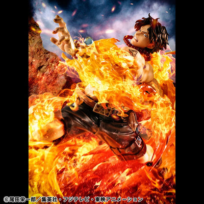 One Piece: Portgas D. Ace – 15th Anniversary Super Limited Reprint Ver. – P.O.P NEO-Maximum – 23 cm