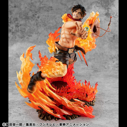 One Piece: Portgas D. Ace – 15th Anniversary Super Limited Reprint Ver. – P.O.P NEO-Maximum – 23 cm