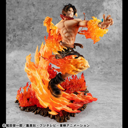 One Piece: Portgas D. Ace – 15th Anniversary Super Limited Reprint Ver. – P.O.P NEO-Maximum – 23 cm