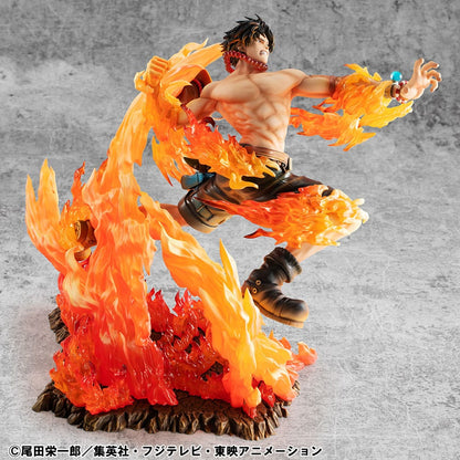 One Piece: Portgas D. Ace – 15th Anniversary Super Limited Reprint Ver. – P.O.P NEO-Maximum – 23 cm