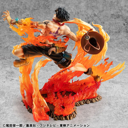 One Piece: Portgas D. Ace – 15th Anniversary Super Limited Reprint Ver. – P.O.P NEO-Maximum – 23 cm